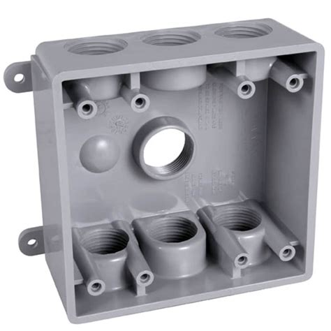 lowes metal junction box|surface mounted electrical junction box.